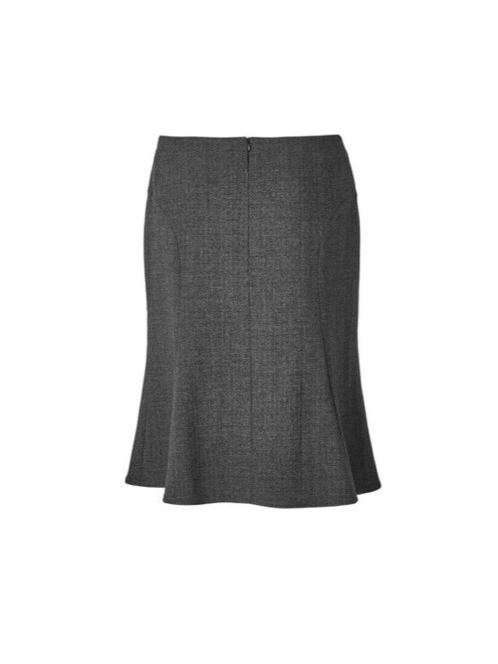 Cleo Charcoal Flippy Suiting Skirt Size 6 - Picture 2 of 12